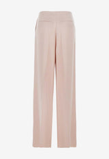 Straight-Leg Tailored Pants