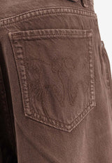 Wide-Leg Jeans