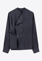 Soeur Hampton Asymmetrical Buttoned Shirt Black CHE0804HAMPTONNOI0126S_Black_54423221