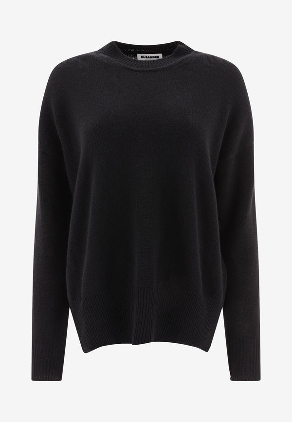 Jil Sander Superfine Cashmere Sweater  Black J02GP0013J13206001_54268