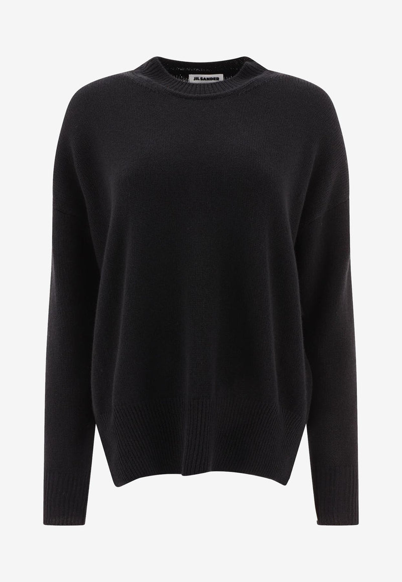 Jil Sander Superfine Cashmere Sweater  Black J02GP0013J13206001_54268