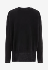 Jil Sander Superfine Cashmere Sweater  Black J02GP0013J13206001_54268