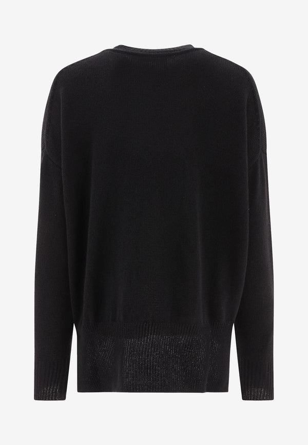 Jil Sander Superfine Cashmere Sweater  Black J02GP0013J13206001_54268