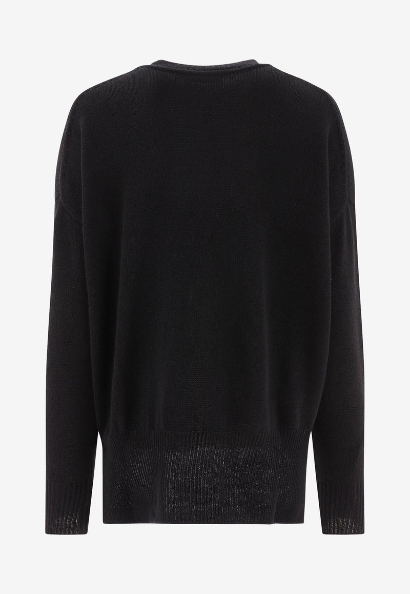 Jil Sander Superfine Cashmere Sweater  Black J02GP0013J13206001_54268