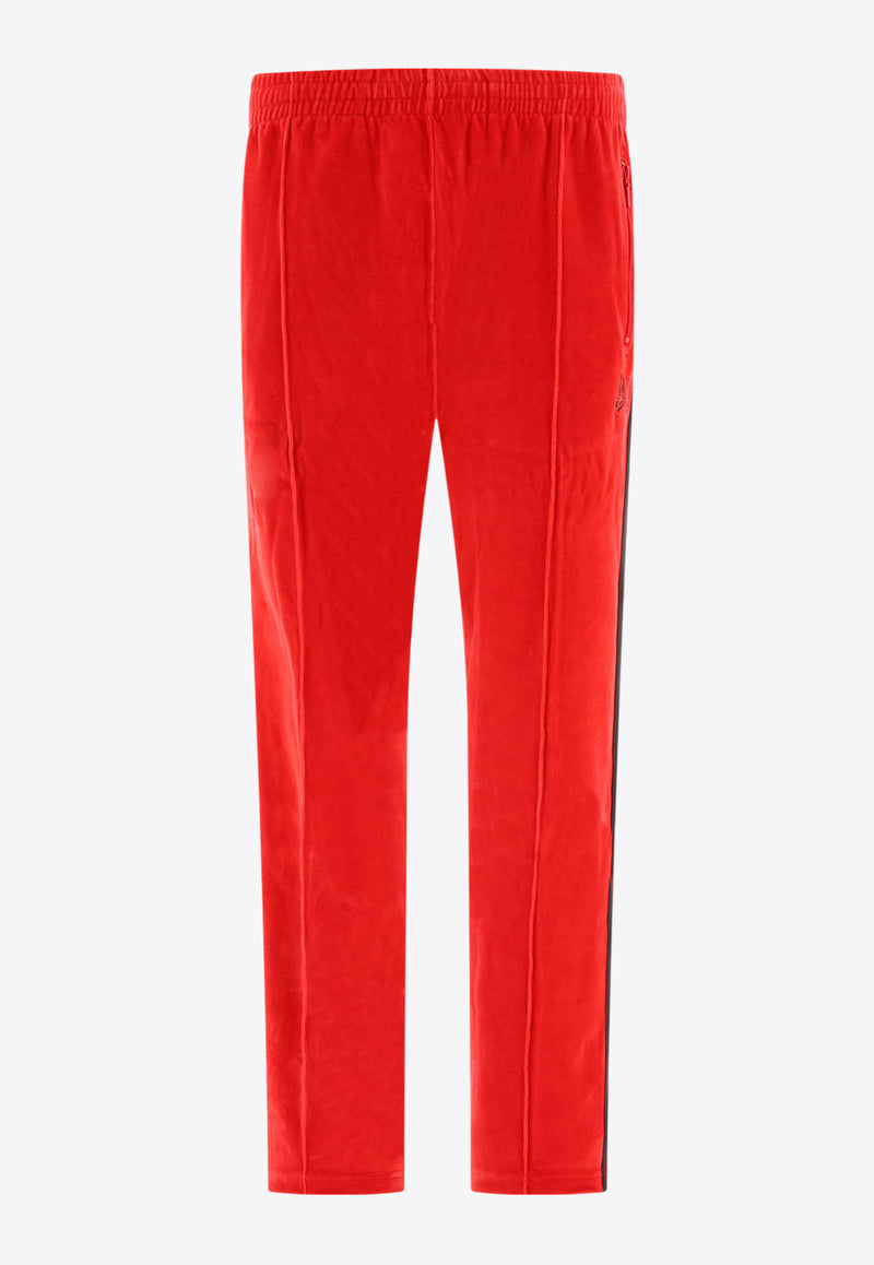 Needles Pleated Track Pants Red NS253A-RED_62221