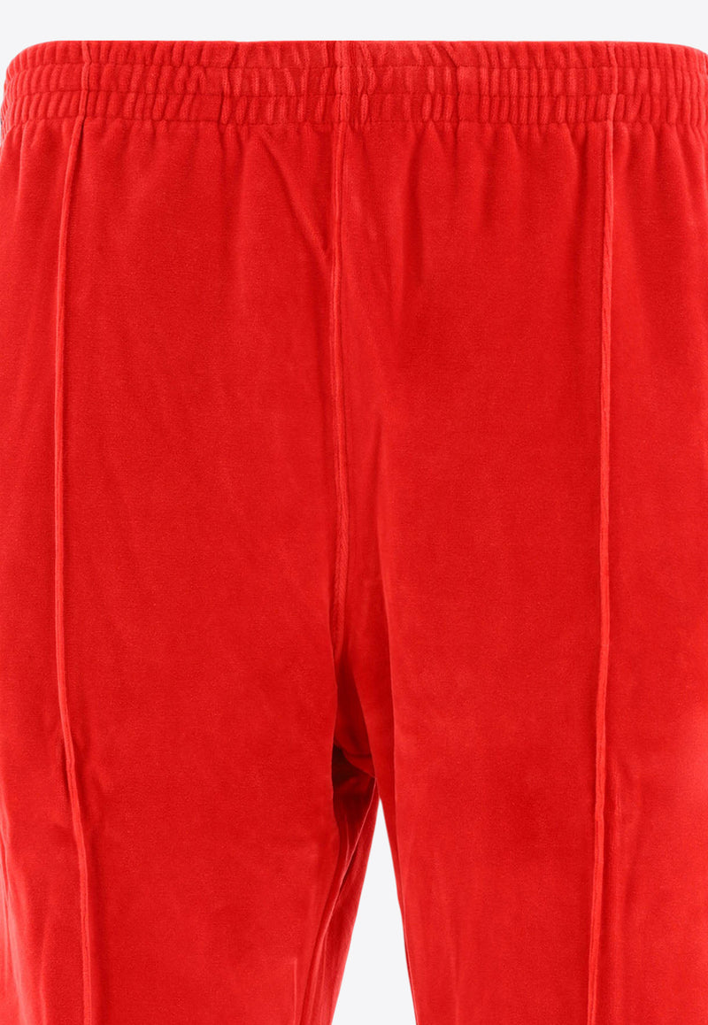 Needles Pleated Track Pants Red NS253A-RED_62221