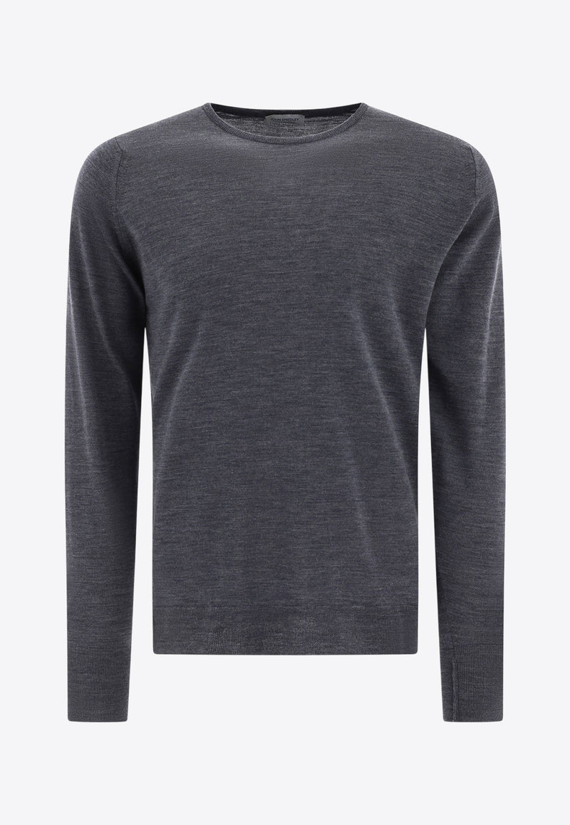 John Smedley Marcus Crewneck Sweater Gray MARCUSCHARCOAL_66236