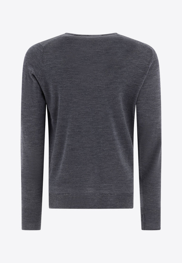John Smedley Marcus Crewneck Sweater Gray MARCUSCHARCOAL_66236