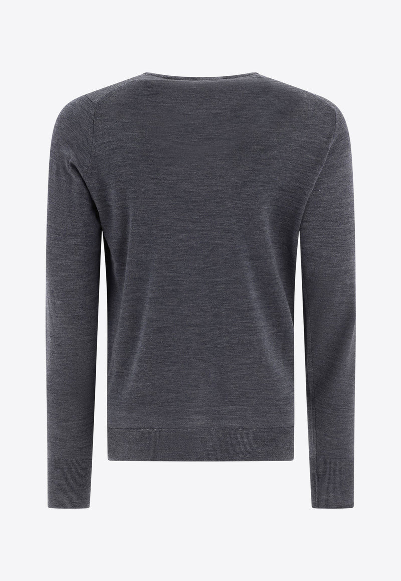 John Smedley Marcus Crewneck Sweater Gray MARCUSCHARCOAL_66236