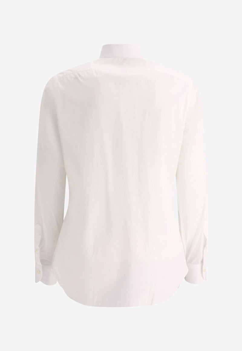 Borriello Napoli Marechiaro Classic Buttoned Shirt White 14011BIANCO_67855