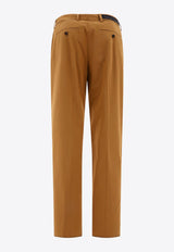 Alexander McQueen Tailored Straight Pants 794744QSAA72028_67767 Brown