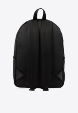 Alexander McQueen Logo Metropolitan Backpack 6464571AABW1073_67437 Black