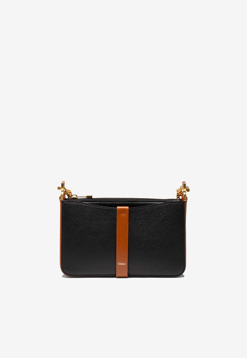 Chloé Marcie Leather Crossbody Bag Black C23WP849L52001_68512