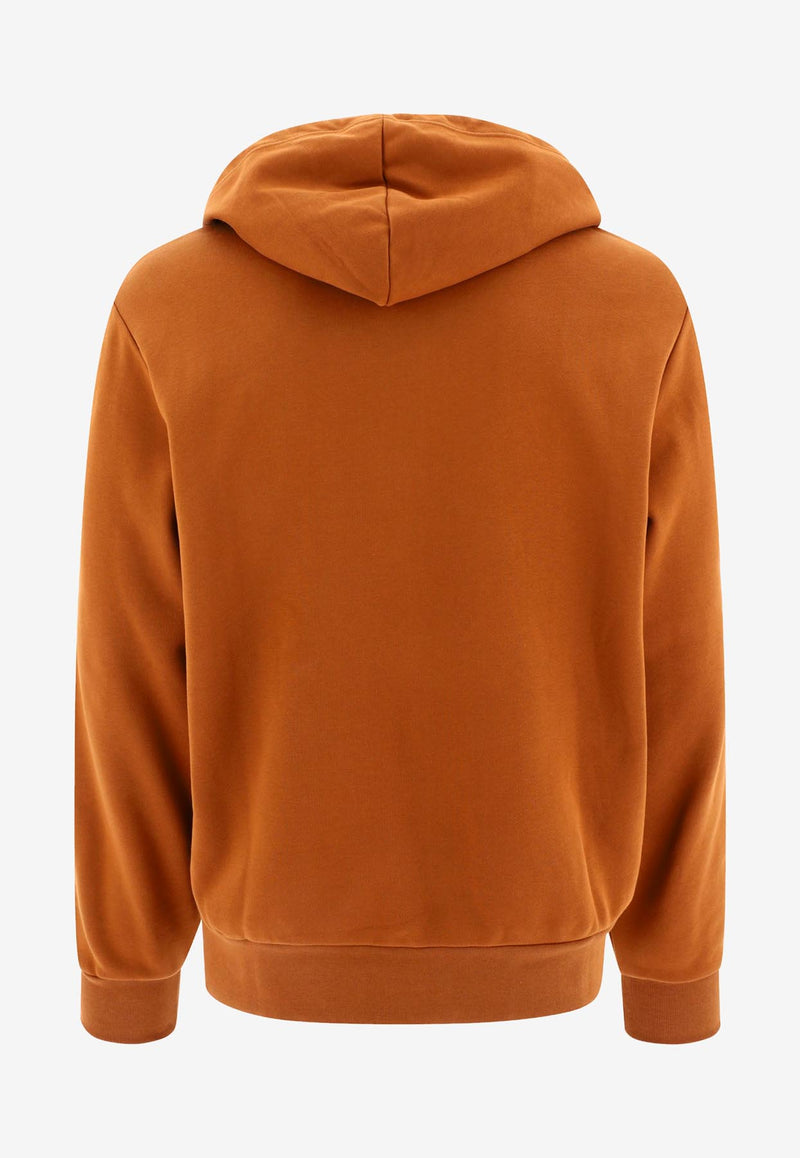 A.P.C. Petite VPC Logo Drawstring Hoodie Brown COHBR-H27917TCK_68526