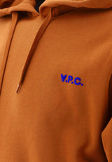 A.P.C. Petite VPC Logo Drawstring Hoodie Brown COHBR-H27917TCK_68526
