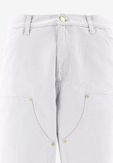 Carhartt Wip Double Knee Straight Pants Gray I03150129J.02.32_68612