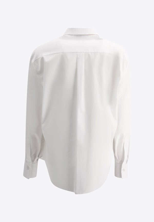 Alexander McQueen Classic Long-Sleeved Shirt 767940QAAAD9000_68797 White