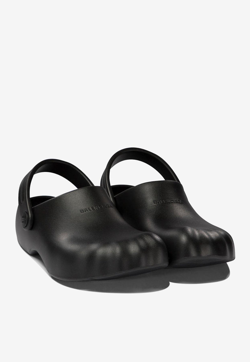 Balenciaga Sunday Molded Rubber Mules Black 789637W3SU11000_68863