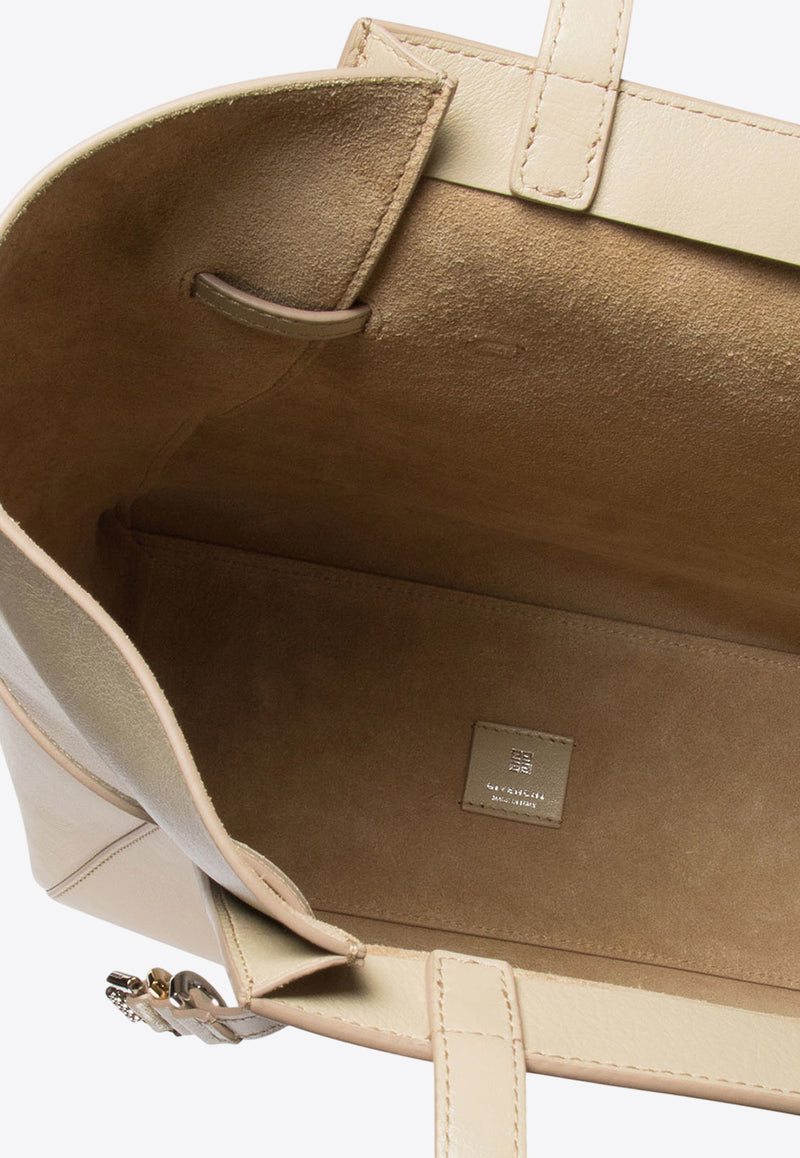 Givenchy Medium Voyou Leather Tote Bag BB50XDB231257_69041 Beige