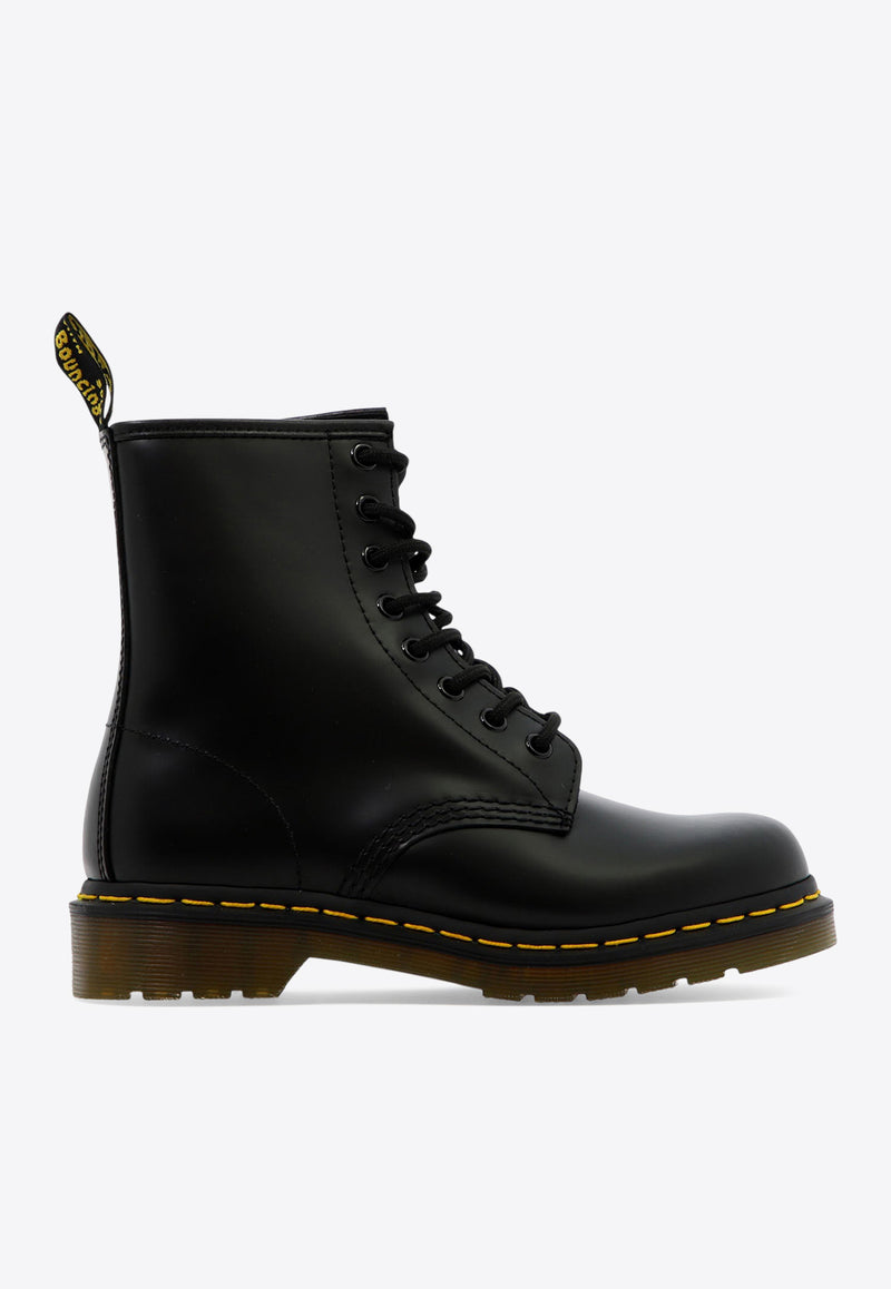 Dr. Martens 1460 Leather Combat Boots Black 11822006BLACK SMOOTH_58993