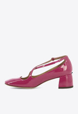 A.Bocca Two for Love 45 Patent Leather Pumps Fuchsia AB2019VERNICE CICLAMINO_57339