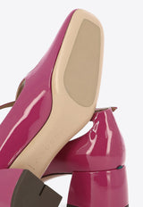 A.Bocca Two for Love 45 Patent Leather Pumps Fuchsia AB2019VERNICE CICLAMINO_57339