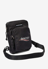 Balenciaga Explorer Nylon Messenger Bag Black 6202602AA291090_69336