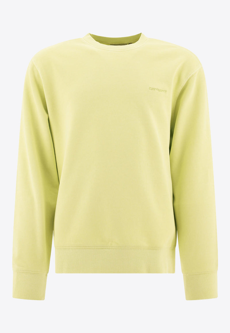 Carhartt Wip Duster Script Sweatshirt Green I03306529T.GD_69218