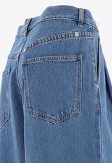 Givenchy Logo Oversized Jeans BW514A5Z1F402_69390 Blue