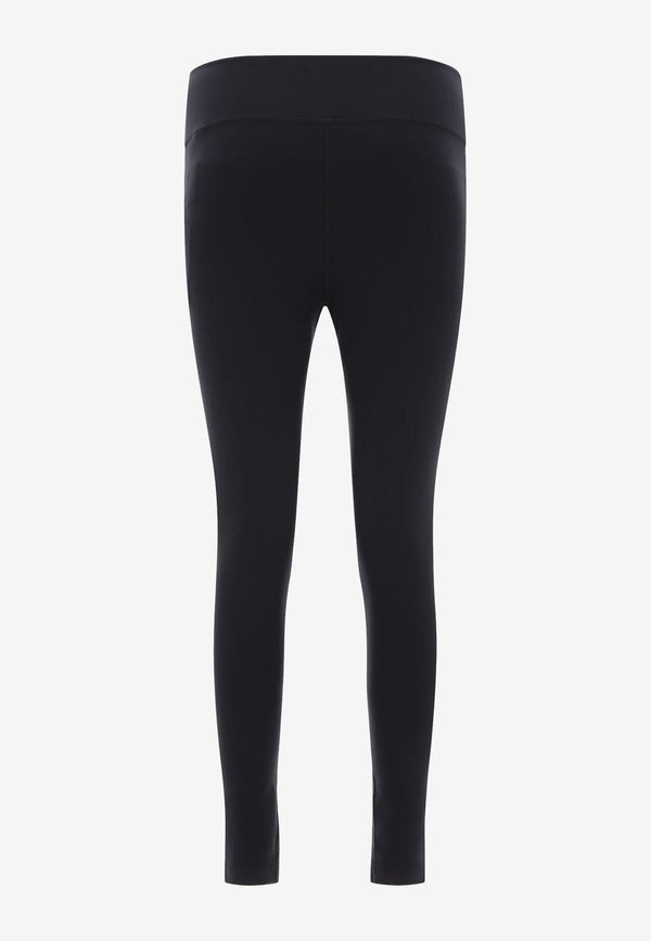 Balenciaga Reflective Logo Sports Leggings  Black 7932944E2B91081_69461