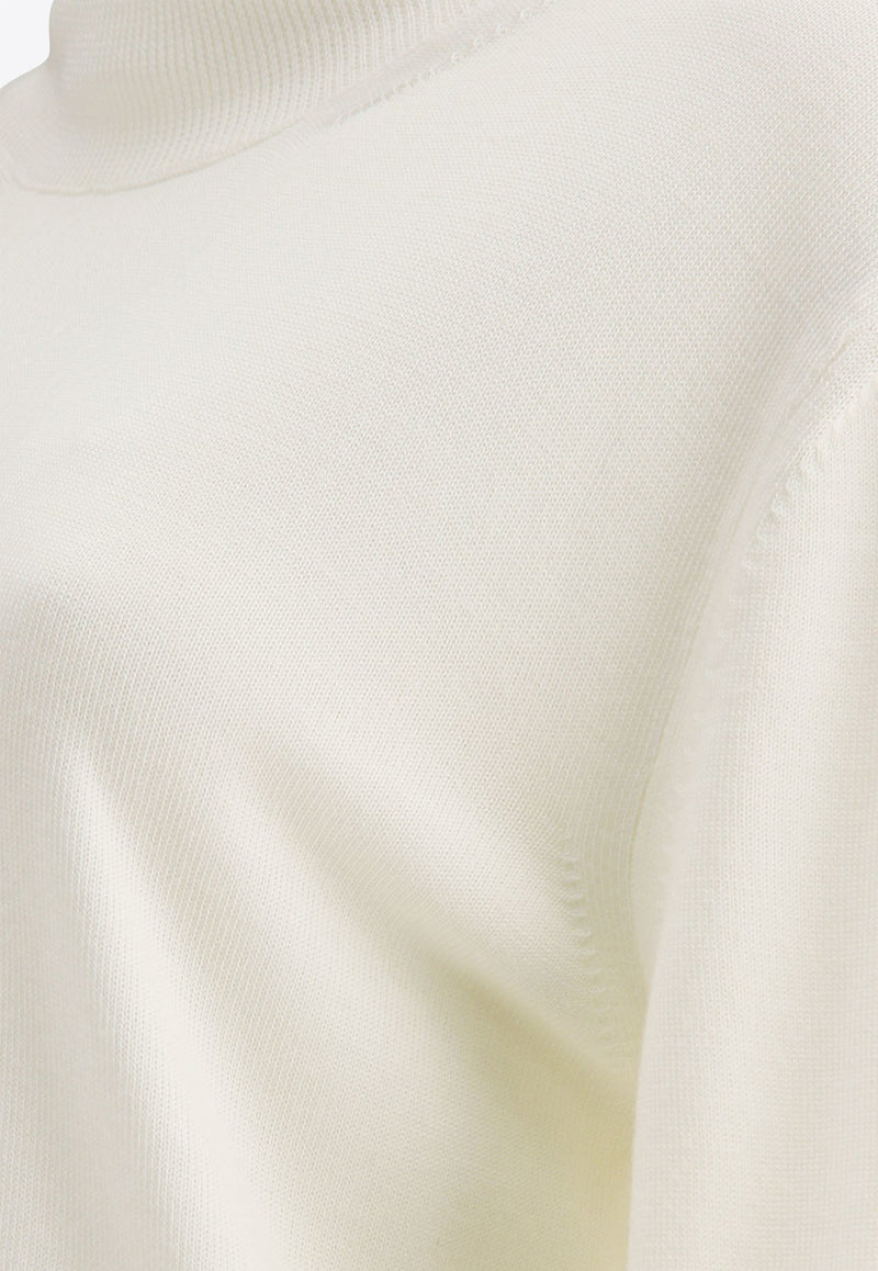 Jil Sander High-Neck Wool Sweater White J04GP0002J14532109_69332