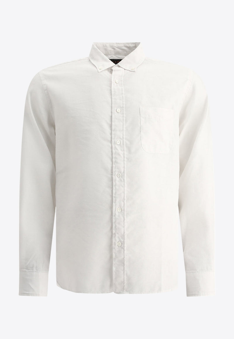 Beams Plus Classic Linen Shirt White 3811039313901_69241