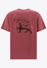 Carhartt Wip Stamp Logo Print T-shirt Pink I0336702B0.06_69921