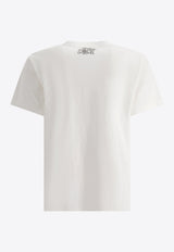 Sacai Sacaigonz Printed T-shirt White 24-0820S101_70778