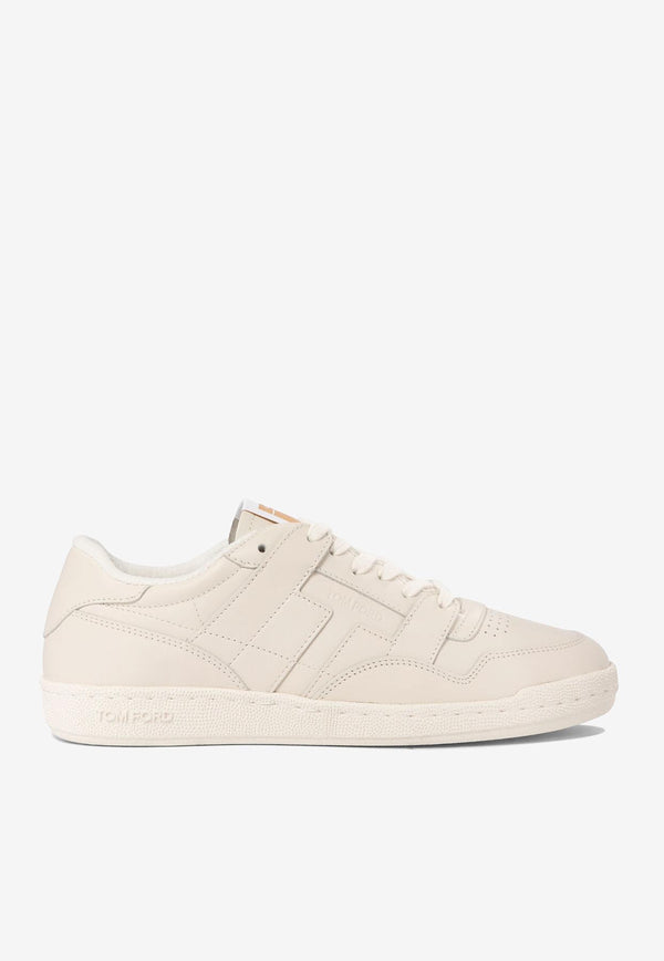 Tom Ford Smooth Leather Sneakers Cream J1446LCL219N3WW03_70522