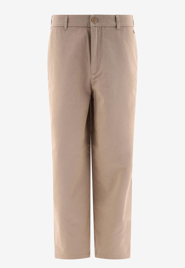 Acne Studios Face Patch Logo Pants Beige CK0110AE0_69070