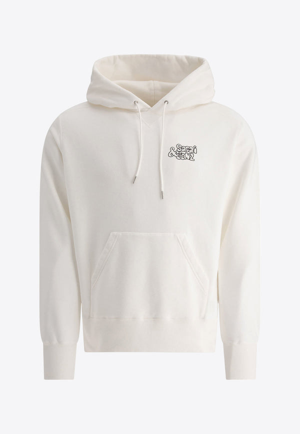 Sacai Gonz One Love Hooded Sweatshirt White 24-0815S101_70720
