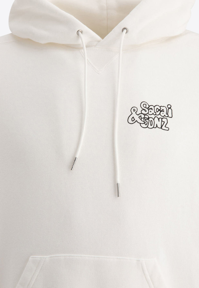 Sacai Gonz One Love Hooded Sweatshirt White 24-0815S101_70720
