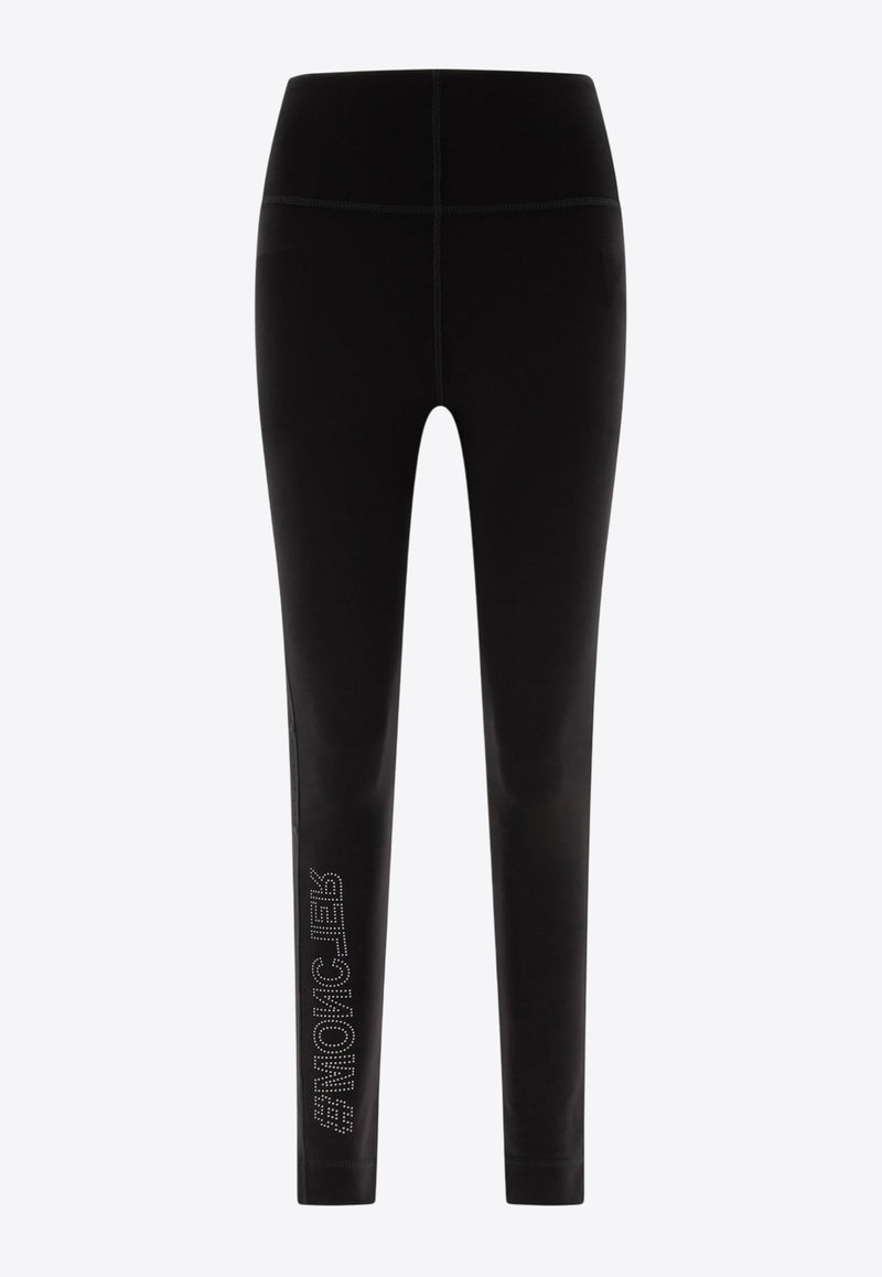 Moncler Grenoble Logo Elasticated Leggings 8H00003-829H7999_71102 Black