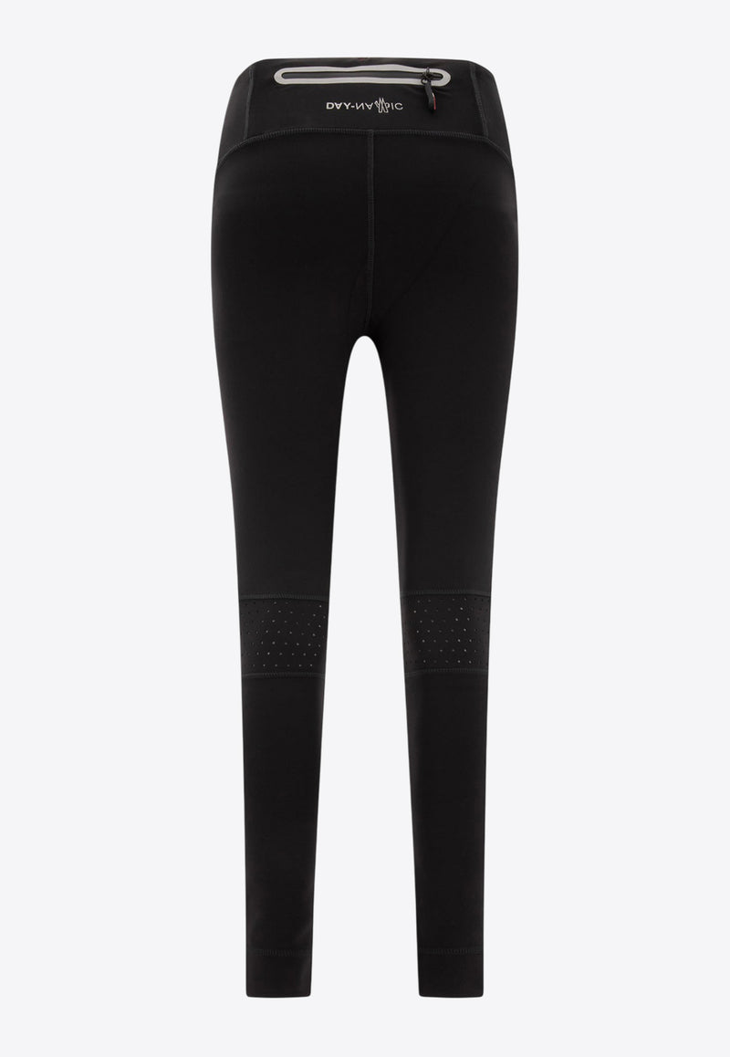Moncler Grenoble Logo Elasticated Leggings 8H00003-829H7999_71102 Black