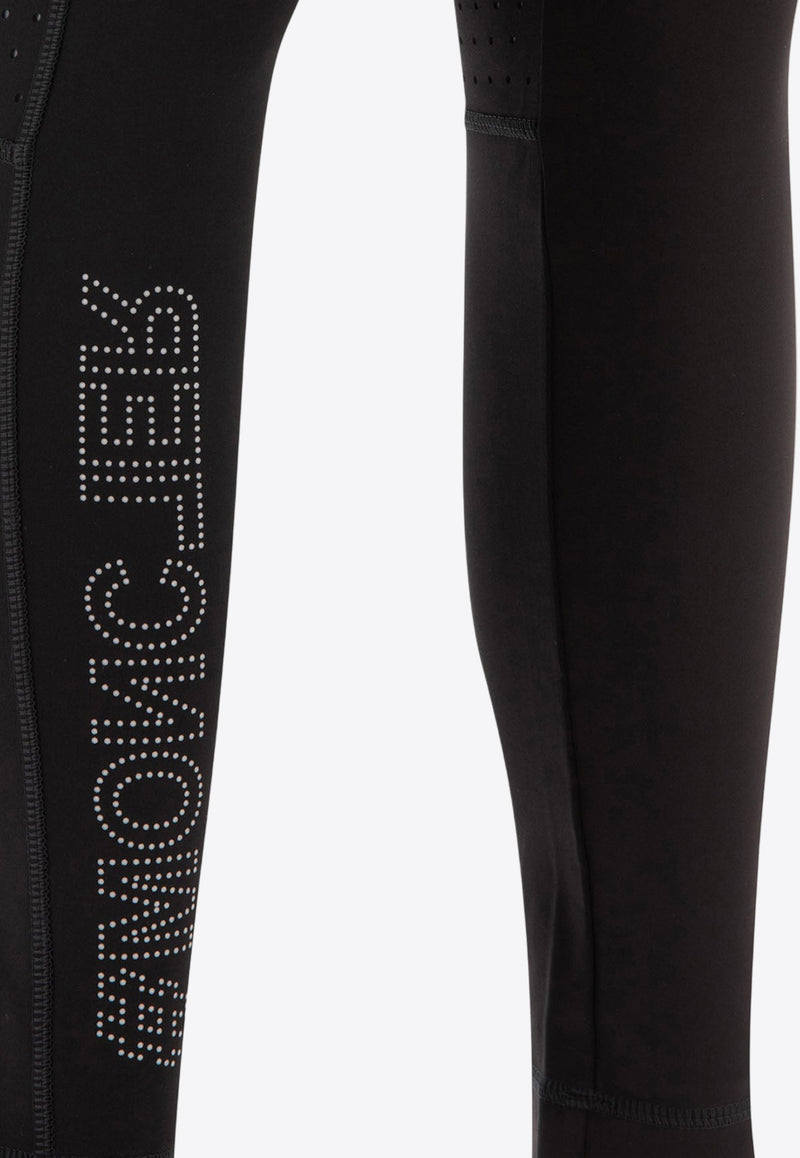 Moncler Grenoble Logo Elasticated Leggings 8H00003-829H7999_71102 Black