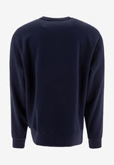 Carhartt Wip Script Embroidered Sweatshirt Navy I0336572AH.XX_71194
