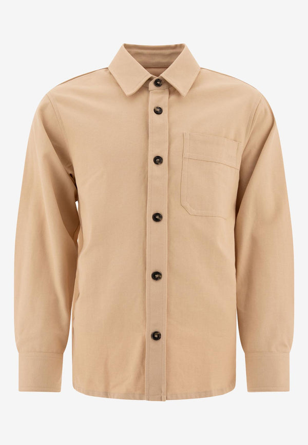 A.P.C. Basile Button-Up Overshirt Beige COGZZ-H02918AAD_71374