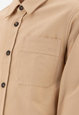 A.P.C. Basile Button-Up Overshirt Beige COGZZ-H02918AAD_71374