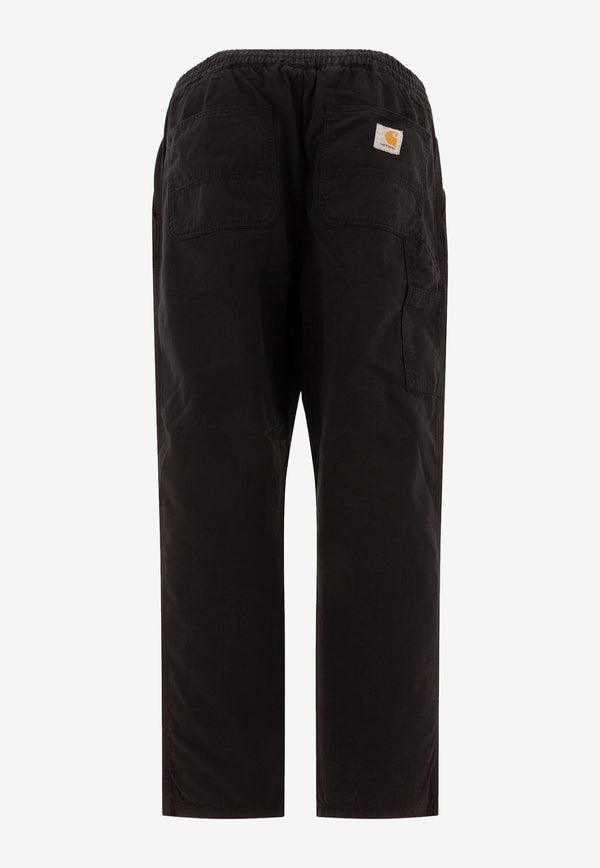 Carhartt Wip Flint Straight-Leg Pants Black I02991989.GD_71906