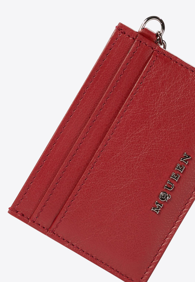 Alexander McQueen Sling Leather Cardholder 8044341T1AN6820_72407