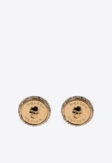 Alexander McQueen Sovereign Skull Stud Earrings 806997J160G4135_72382