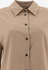 Loulou Studio Eliana Long-Sleeved Shirt Beige ELIANABEIGE_72618