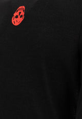 Alexander McQueen Inverted Skull Sweatshirt 807302Q1BBY1000_72701 Black