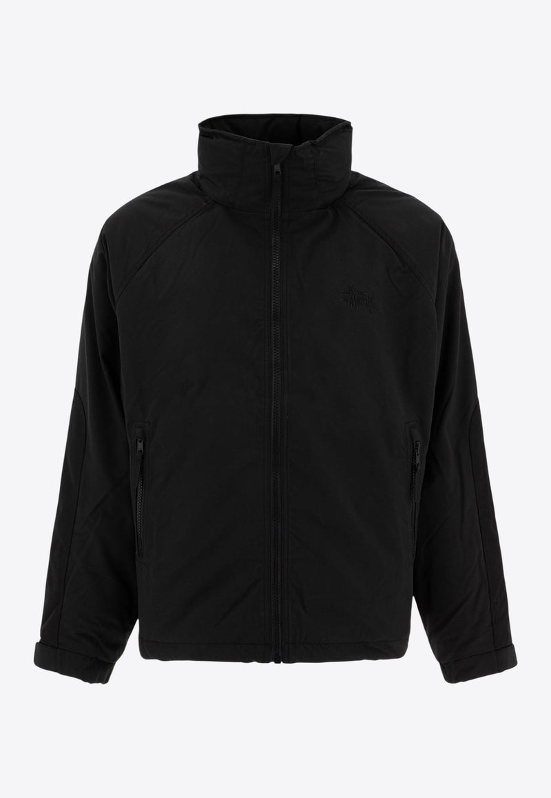 Stüssy Military-Style Zip-Up Jacket Black 1157910001 BLACK_72921